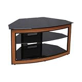 Bell'O AVSC-2121 Versatile Wood Tone Corner-Fit Audio Video Furniture System