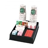 Countertop Cup, Condiment & Stir Stick Organizer