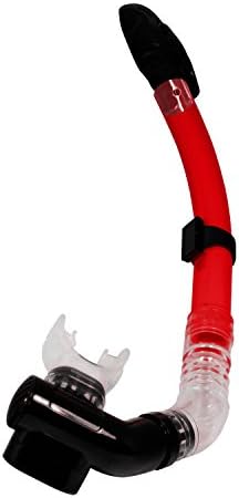 Fishtown Diving Snorkels – 17.5 inch Dual Valve Easy Breathe Snorkel, Reduces Water Intake, Mouthpiece Swivels for Optimum Comfort, Ideal for Water Sports, Promotes Proper Body Position and Technique