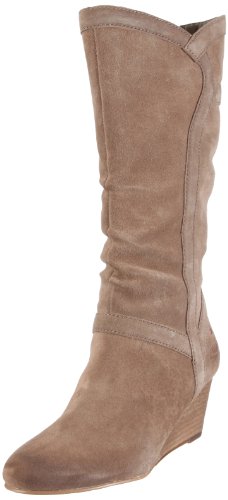 ESPRIT Molly Wedge Boot V10397, Damen, Stiefel, Beige (fossil beige 236), EU 41