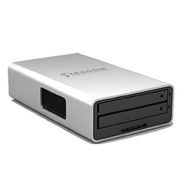 USB2.0/FireWire800/eSATA ���� 2�x�CRAID0/RAID1/JBOD/�X�g���[�W�P�[�X�@STARDOM SOHORAID MR2(MR2-WBS2)