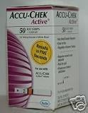 ACCU-CHEK ACTIVE 50 TEST STRIPS, EXP: MIN 1 YEAR