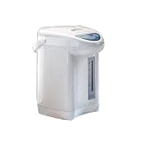 Aroma 3-lit. Electric Air-Pump Pot Water Heater - White Floral (AAP325F) by Aroma