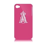 Tribeca  FVA4441 Varsity Jacket Pink Solo for iPhone 4, Los Angeles Angels - Pink