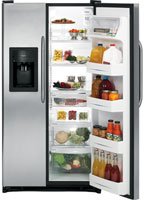 GE GSH25JSXSS 35 3/4 25 cu. ft. Side by Side Refrigerator - Stainless Steel