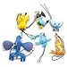 Pokemon Charms series 3 Capsule Toys Set of 6