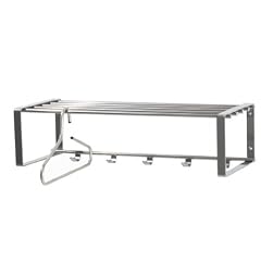 Wandgarderobe Flurgarderobe Ablage Haken Stahlrohr