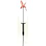Mr. Light Solar-Powered Hummingbird Garden Stake with Color-Changing LED Backlighting