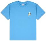 Star Trek SCIENCE UNIFORM Classic Adult Blue T-shirt