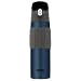 Thermos Vacuum Insulated 18 Ounce Stainless Steel Hydration Bottle, Midnight Blue