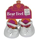 314 - White Patent Shoes for 14 - 18 Stuffed Animals and Dolls