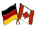 Sports : Freundschaftspin Pin Deutschland Kanada