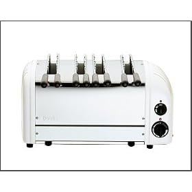 Dualit 4 Slot Sandwich Toaster - Black