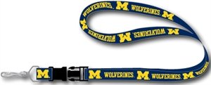 Michigan Wolverines Lanyard