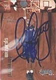 Tracy Murray, Washington Wizards, 1998 Skybox Thunder Autographed Card