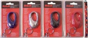 RCA LED CARABINER KEYCHAIN FLASHLIGHT