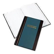 Wilson Jones S300 Line Journal, 11-3/4" x 7-1/4", 150 pages, 2-column (WS300-15JA)