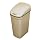 NST Nine Stars DZT-27-1GY Infrared Touchless Automatic Motion Sensor Lid Open Trash Can, Grey, 7.1-Gallon