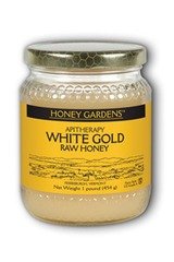 Raw Honey White Gold (Natural) - 1 lb - Liquid