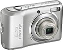 Nikon Coolpix L19 8MP Digital Camera with 3.6 Optical Zoom and 2.7 inch LCD (Silver)