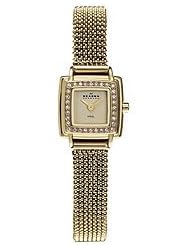 Skagen Steel Mesh Gold-Tone Dial Womens Watch #821XSGG1