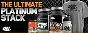 The Ultimate Platinum Stack! Hydrowhey 40 Servings, Hydrobuilder 40 Servings, Amino Energy 30 Servings, Also includes, X-Large T-Shirt,  Shaker Cup, and Shipping!