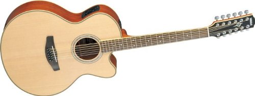 Yamaha CPX700II-12 12-String Cutaway Acoustic-Electric Guitar - Natural On Sale
