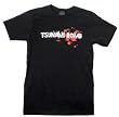 TSUNAMI BOMB - Scissor - Black T-shirt