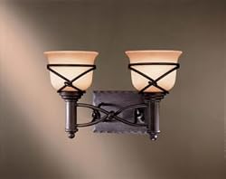 Minka Lavery Aspen II 2-Light Bath 5972-1-138