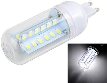 Linyrh- G9 8W Cross Board 48-5730 800LM 3000K/6500K SMD Warm/Cool White Light LED Corn Bulb (AC 220~240V) , Cold White