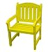 Prairie Leisure Design 49-006 Garden Chair - Buttercup Yellow