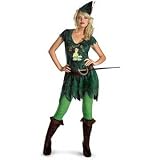 Female Peter Pan Sassy Adult Costume