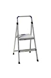 Review Cosco 11628ABL1 / Cosco Lite Solutions Two-Step Aluminum Step Stool 225-Pound Duty Rating, Aluminum #11-628ABL1