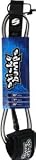 Sticky Bumps Reg 6' Leash - Clear/Black