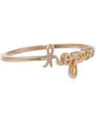 Shy by Sydney Evan Hope Ring with Diamond Bezel