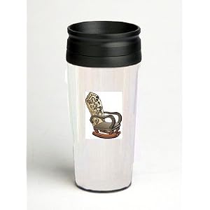 16 oz. Double Wall Insulated Tumbler with armchair - Paper Insert by SHOPZEUS