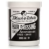 Black & White Genuine Pluko Hair Dressing Pomade Ultra White Blend 200ml