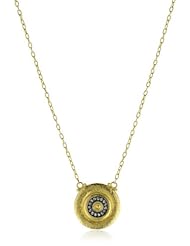 GURHAN "Moon Beam" White Diamond Two-Tone Pendant Necklace, 17"