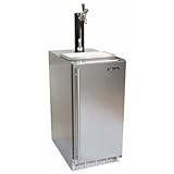 Perlick Hp15ts-2l 3.2 Cu. Ft. Capacity Left-hinge Kegerator - Integrated Cu ....