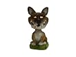 Mini Bobble Head Wolf