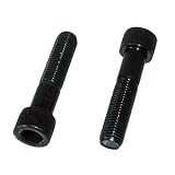 M6 x 1.0 x 55 Metric Socket Cap Screw Gr. 12.9 Plain - Qty (1)