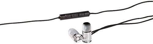 MUNITIO CPFA000394-01 Nines(TM) Tactical Earbuds with 3-Button Microphone (Silver)