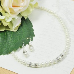Sophisticate 8mm Pearl Bridal Jewelry Set