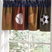Classic Sports Window Valance