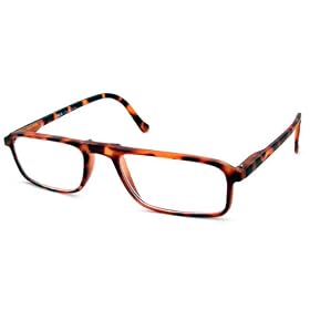 Click here to buy Calabria Readers Half Readers (Men) Reading Glasses - 616 Tortoise by Calabria Readers.