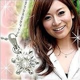 Happy girls スノーCZダイヤプラチナネックレス