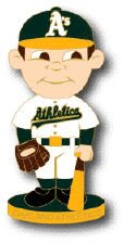 Oakland Athletics Bobble Head Pin