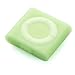 Simplism iPod shuffle 4th �V���R���P�[�X�Z�b�g �P�[�u���N���b�v�A�w�ʃN���b�v�ی�t�B�����t�� �O���[�� TR-SCSSFLN-GR