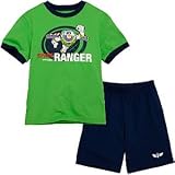 Disney Buzz Lightyear Tee and Shorts Set for Boys