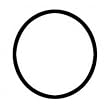 S-9890 pressure cooker gasket seal, fits Mirro.